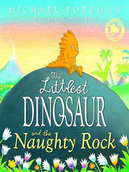 Cover image for The Littlest Dinosaur and the Naughty Rock